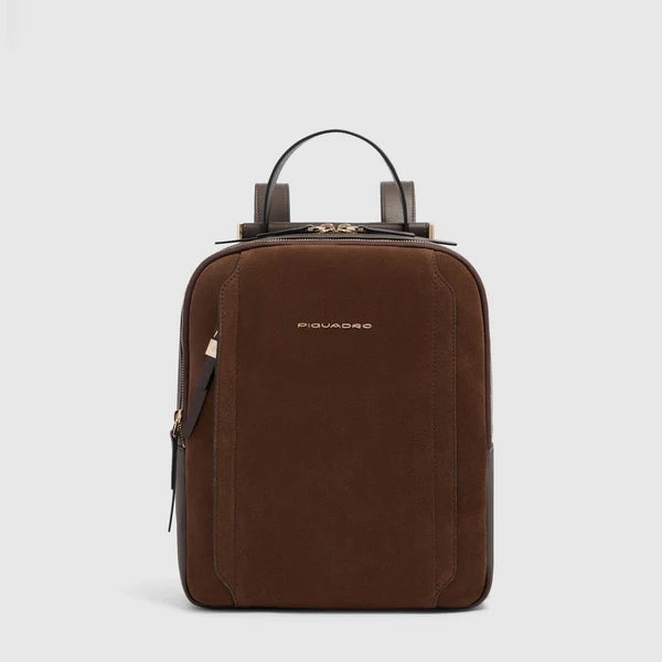 Zaino Piquadro in Pelle per Donna – Porta iPad Pro 12.9” con Protezione RFID