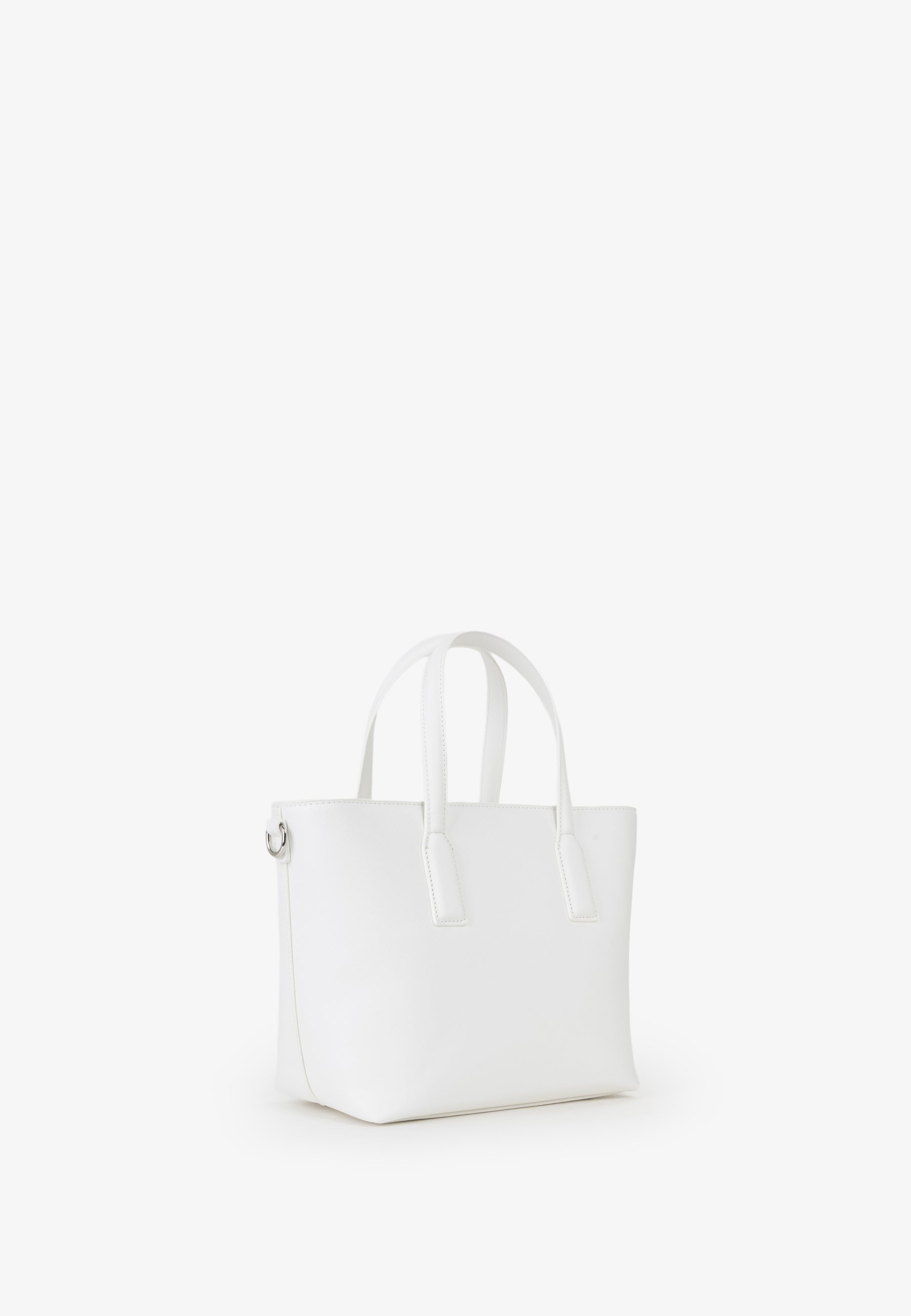 Borsa a mano donna Mario Valentino compatta con tracolla regolabile e design essenziale Bianco TU | Giò Fashion