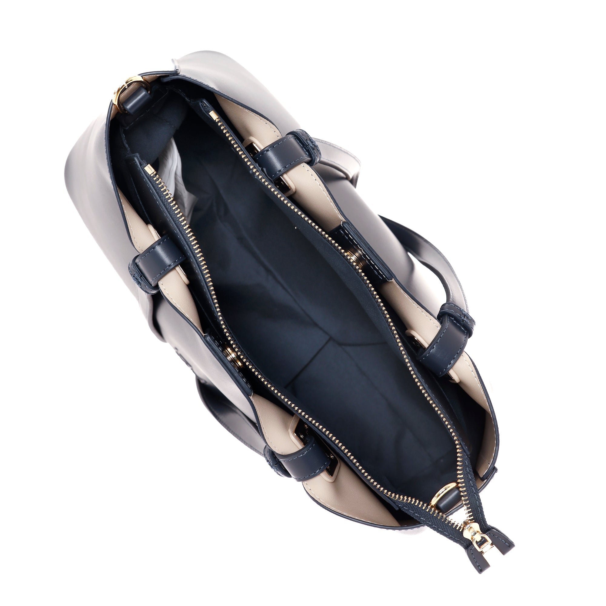 Borsa a spalla Byblos donna elegante con doppio manico e tracolla regolabile Blu TU | Giò Fashion