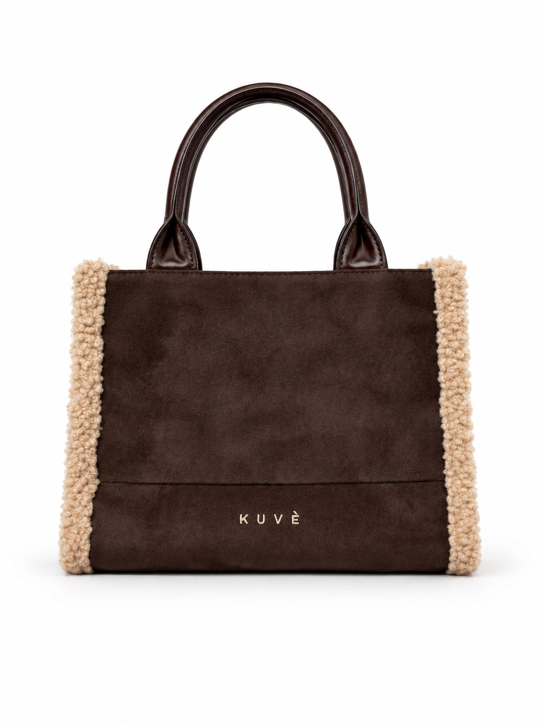 Borsa a Mano Kuvé Saint Moritz Snow Club con Dettagli Teddy