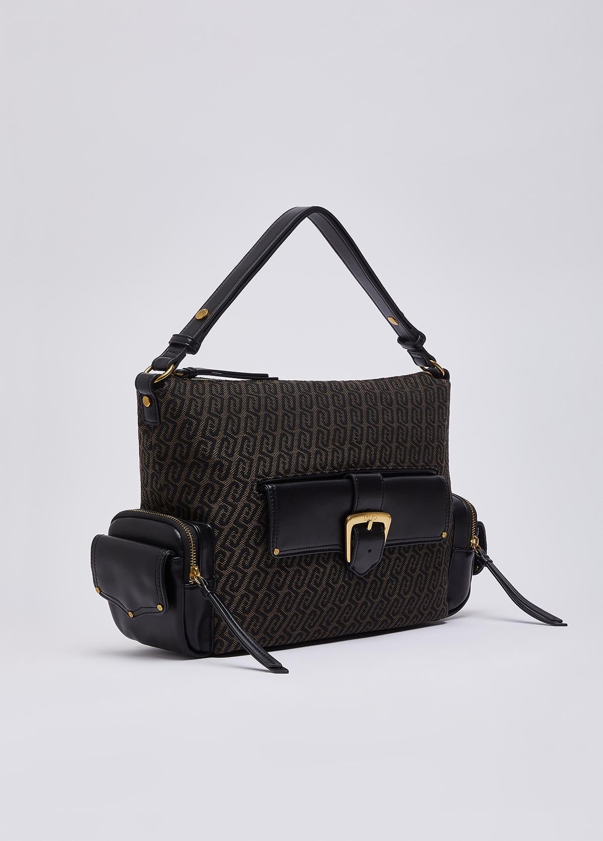 Liu Jo Borsa Hobo Media Donna Monogram