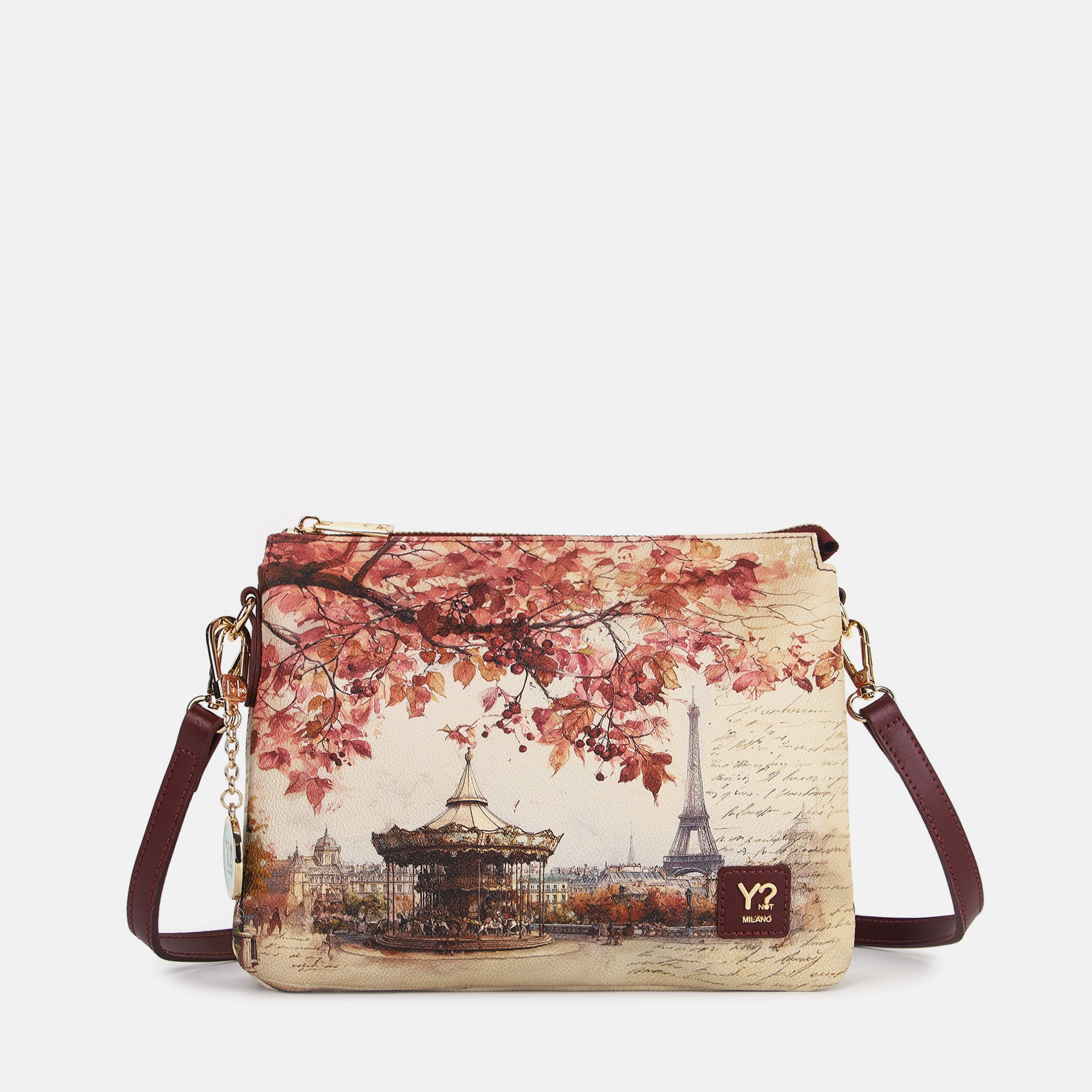 Ynot? Yes Bag Borsa a Tracolla Donna con Due Scomparti