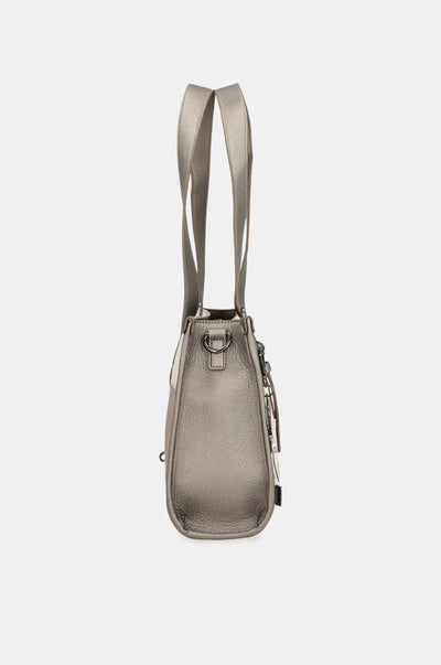 Borsa a Mano Anekke Donna con Tracolla Regolabile e Doppi Manici GRIGIO TU | Giò Fashion