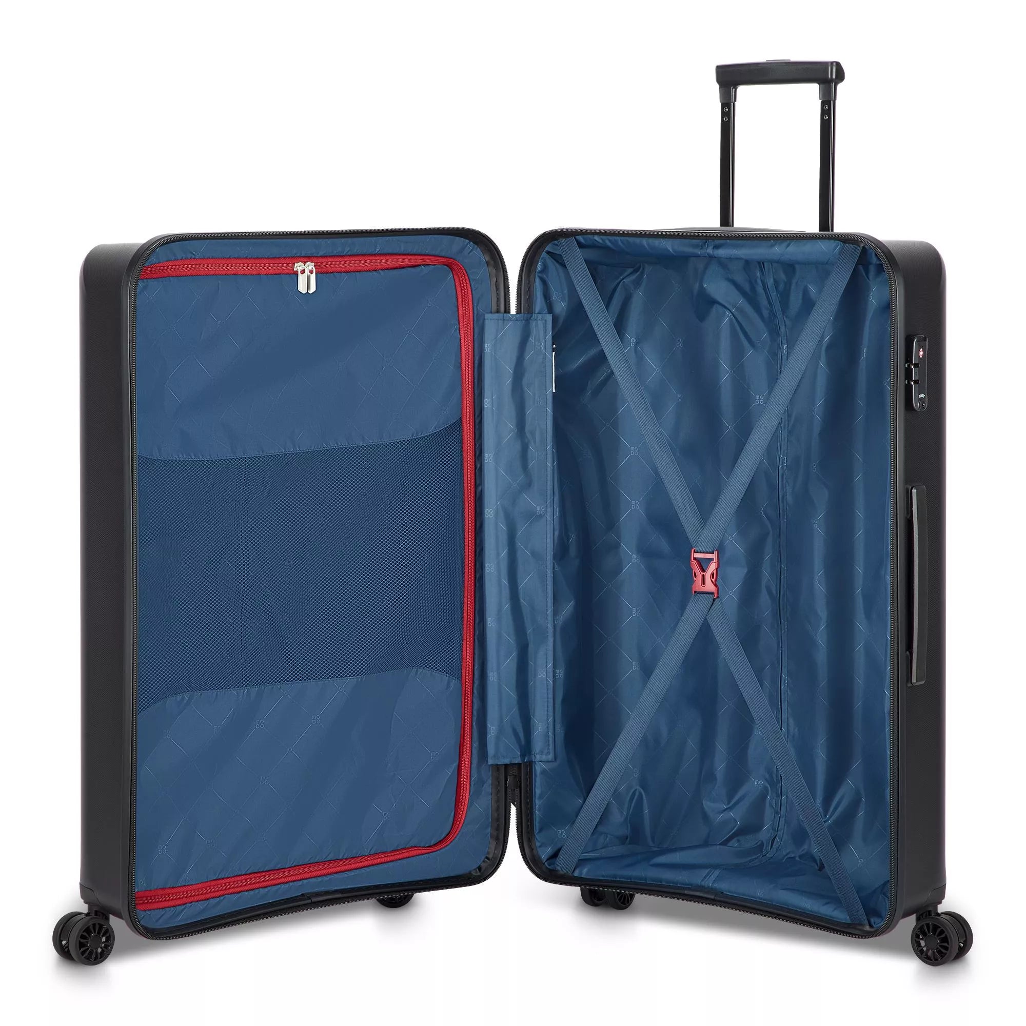 Modo by Roncato Trolley Grande Rigido 4 Ruote da Viaggio 76x49,5x28,5 NERO TU | Giò Fashion