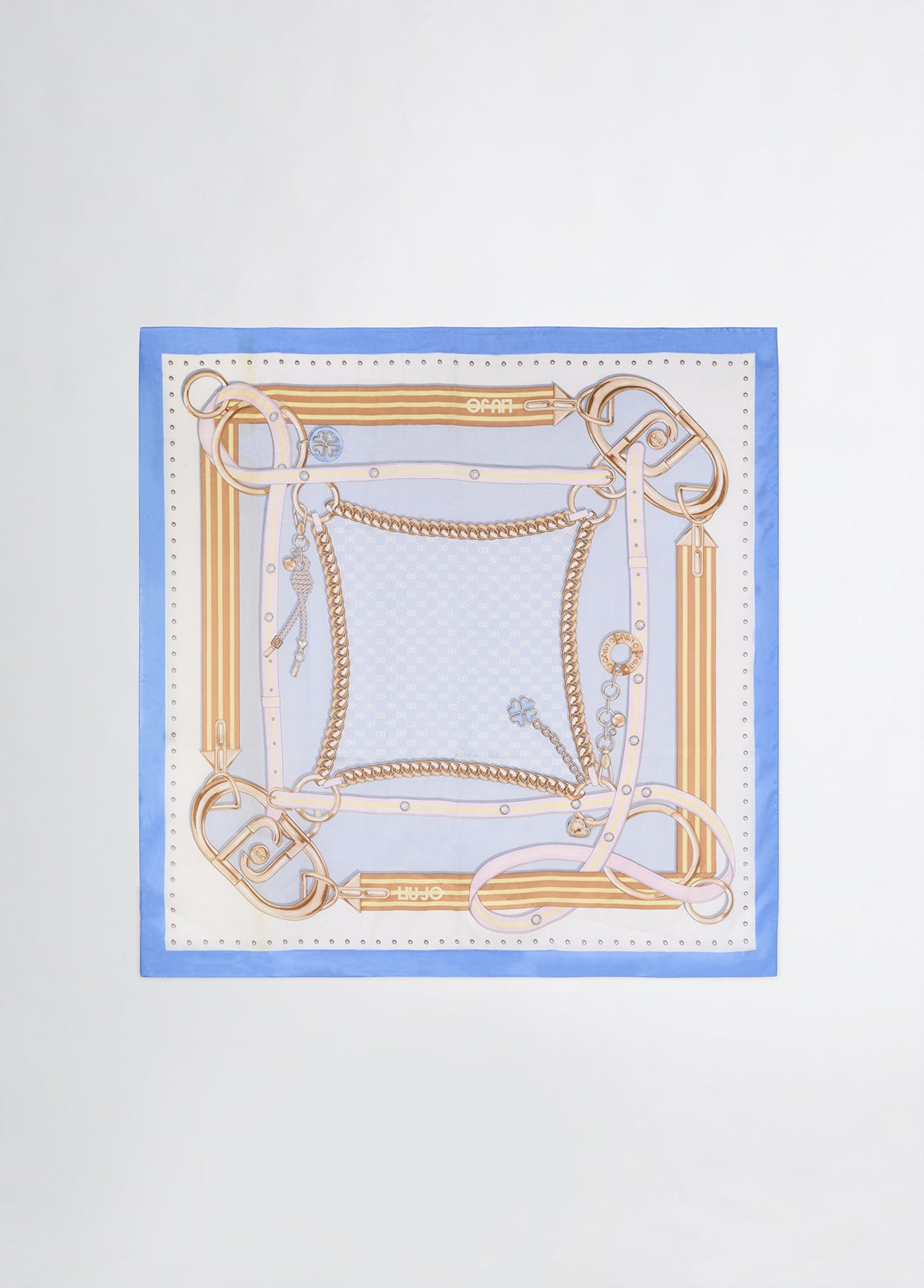 Foulard Donna Liu Jo con Stampa Elegante e Finiture Raffinate