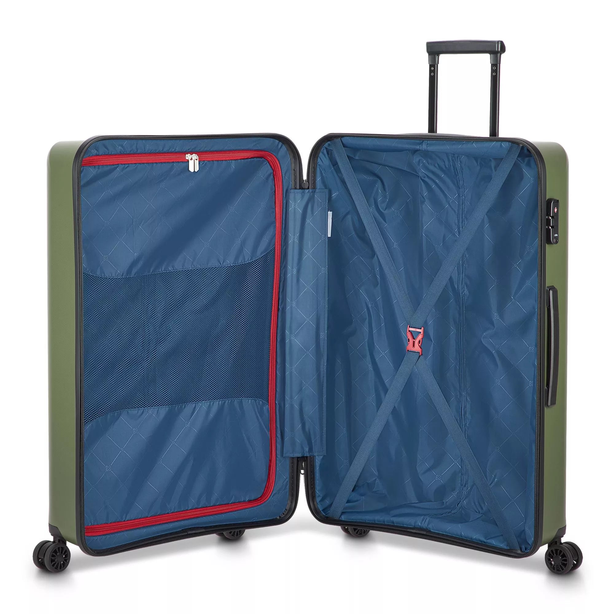 Modo by Roncato Trolley Grande Rigido 4 Ruote da Viaggio 76x49,5x28,5 VERDE TU | Giò Fashion