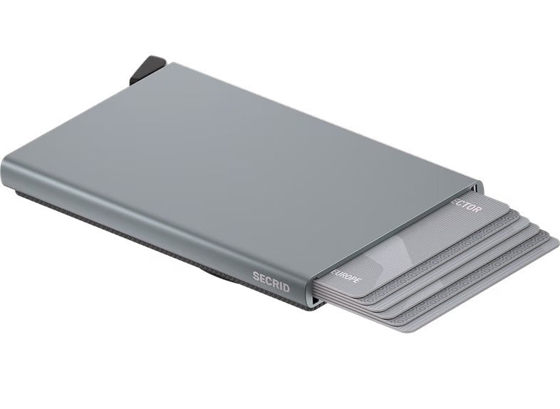 Portafoglio Secrid Miniwallet CfM Titanium compatto con protezione RFID Argento TU | Giò Fashion