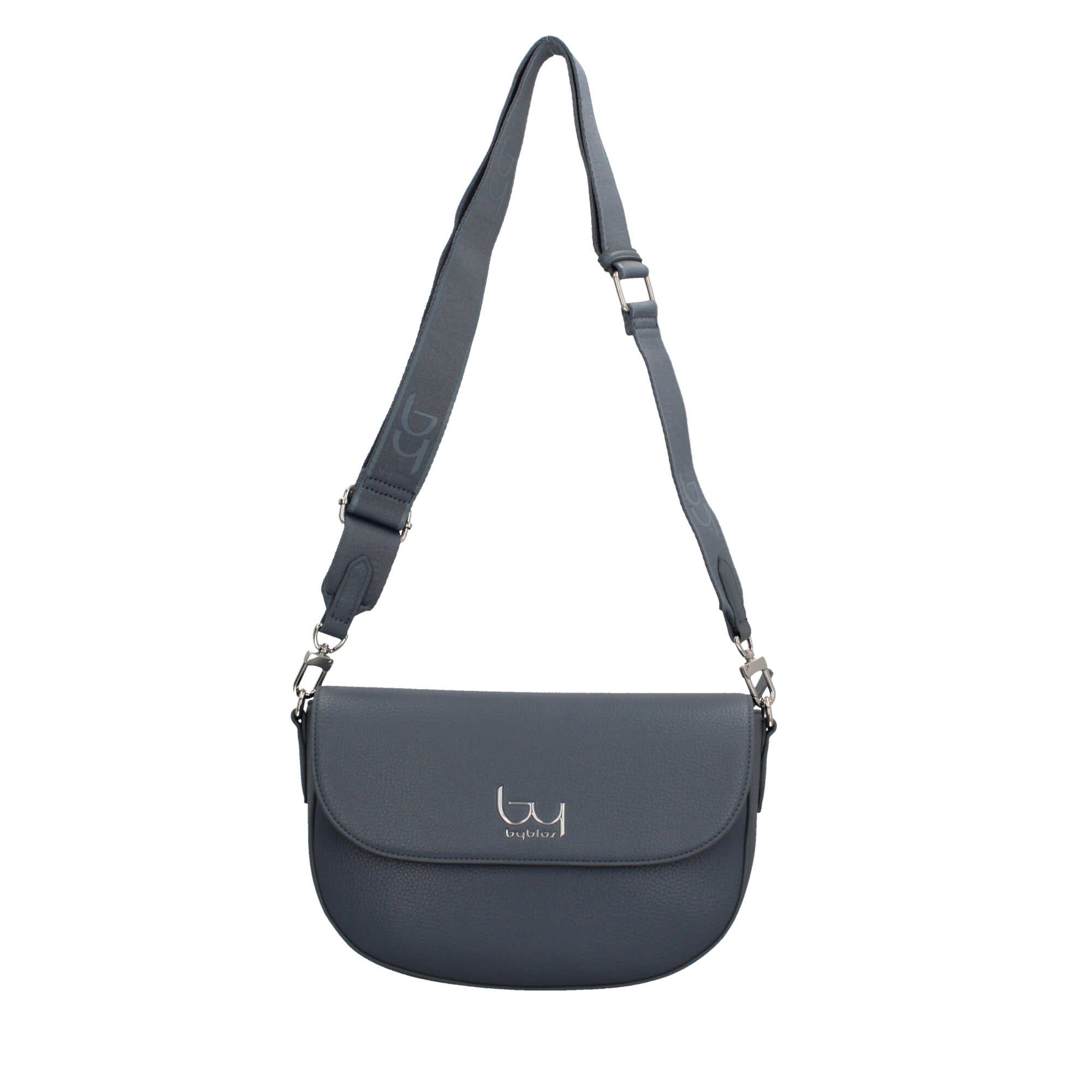 Borsa a tracolla By Byblos in ecopelle con design compatto Blu TU | Giò Fashion