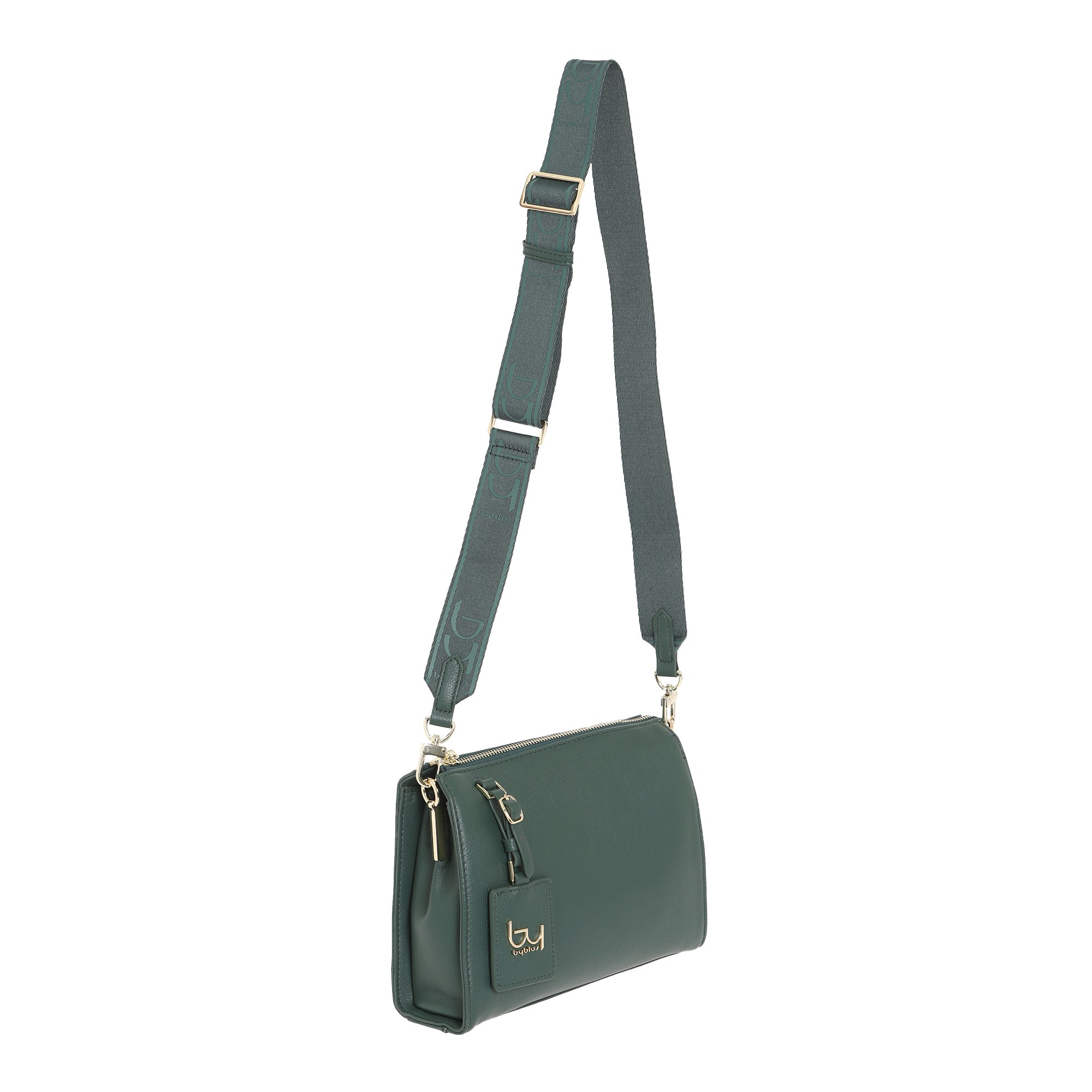 Borsa a tracolla By Byblos elegante in ecopelle VERDE TU | Giò Fashion