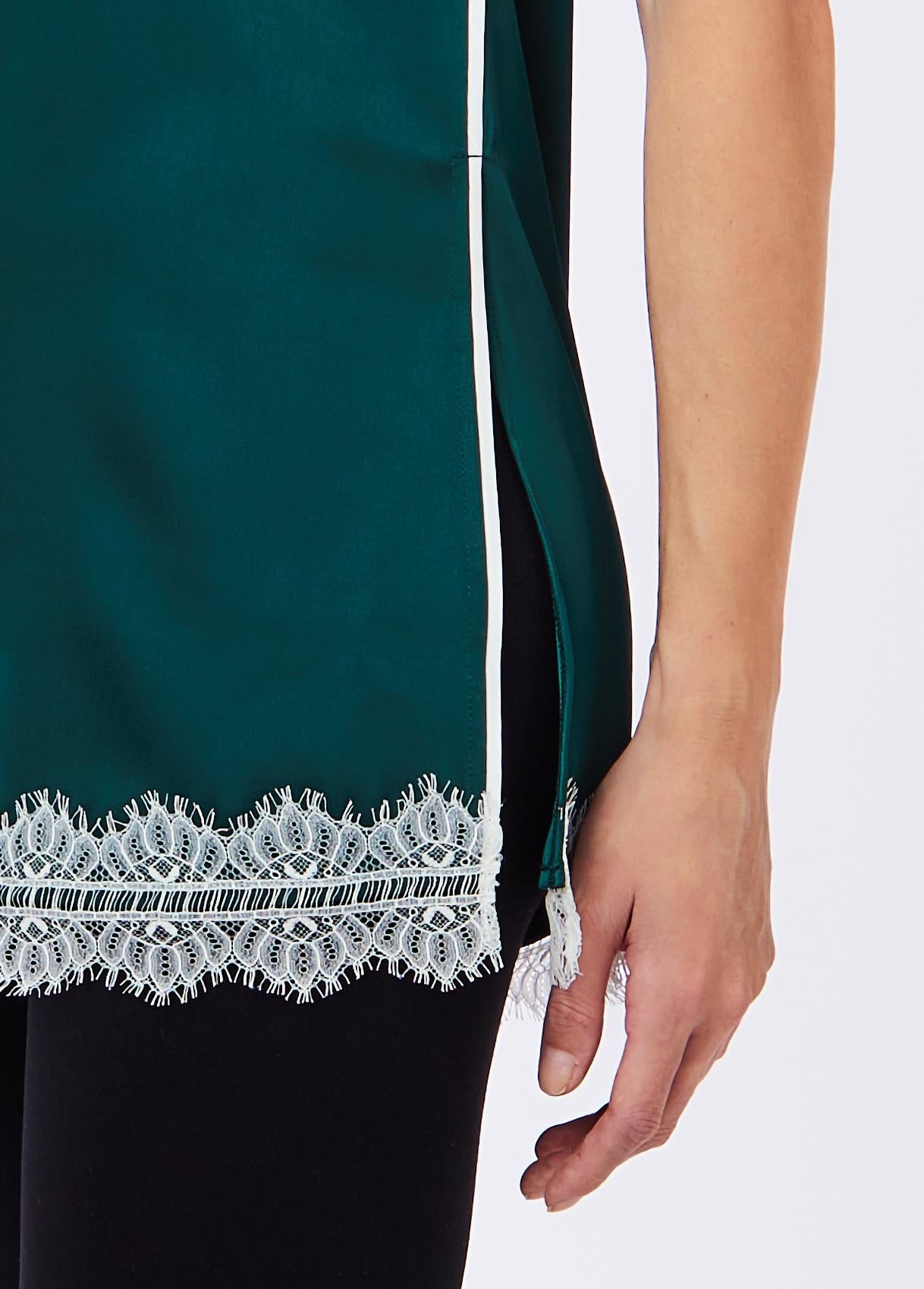 Liu Jo T-Shirt Donna a Maniche Lunghe con Logo