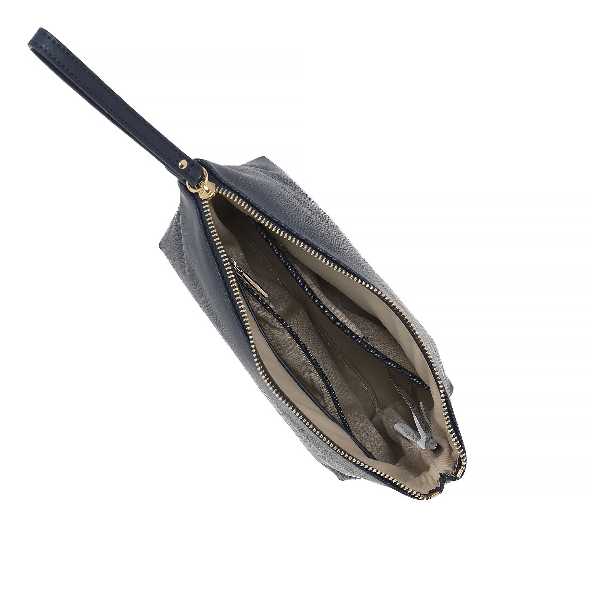 Pochette By Byblos da donna elegante con chiusura a zip BLU TU | Giò Fashion