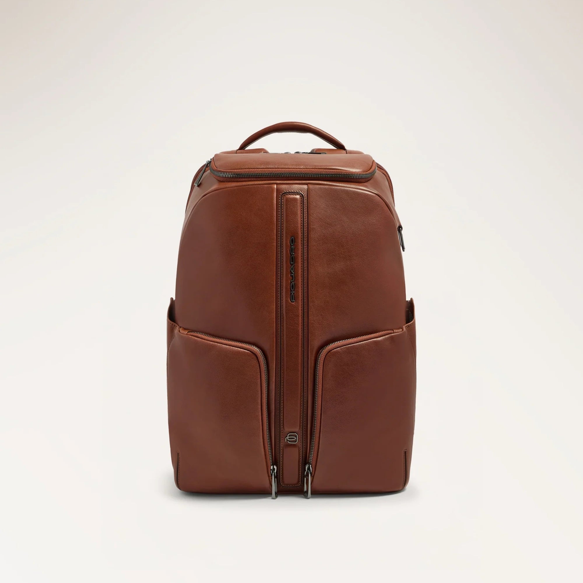 Zaino Porta PC 15,6" in Pelle con Tasche Frontali