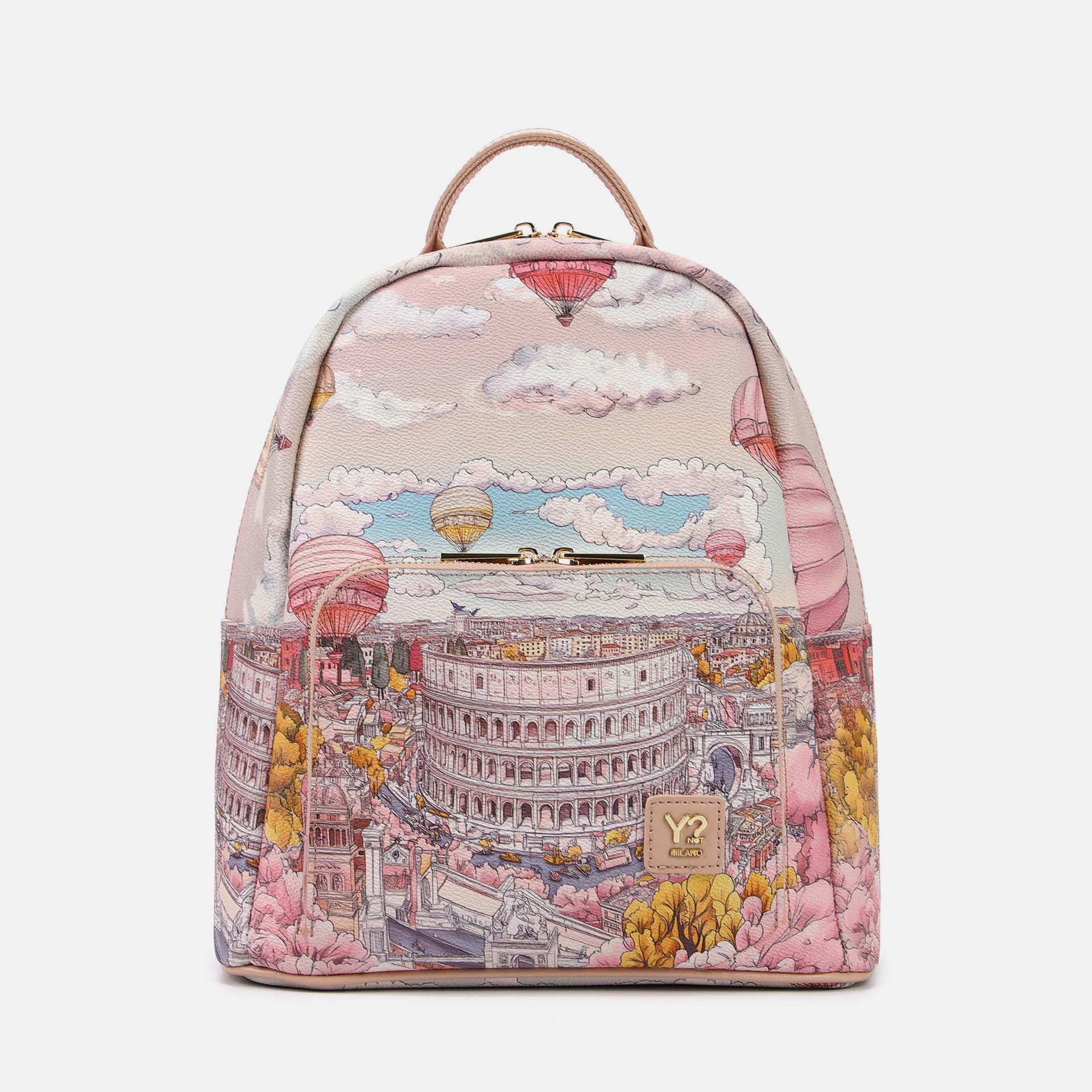 Y-Not Zaino Fashionopoly Rome TU | Giò Fashion