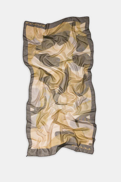 Foulard Anekke leggero elegante da donna grande formato VERDE TU | Giò Fashion