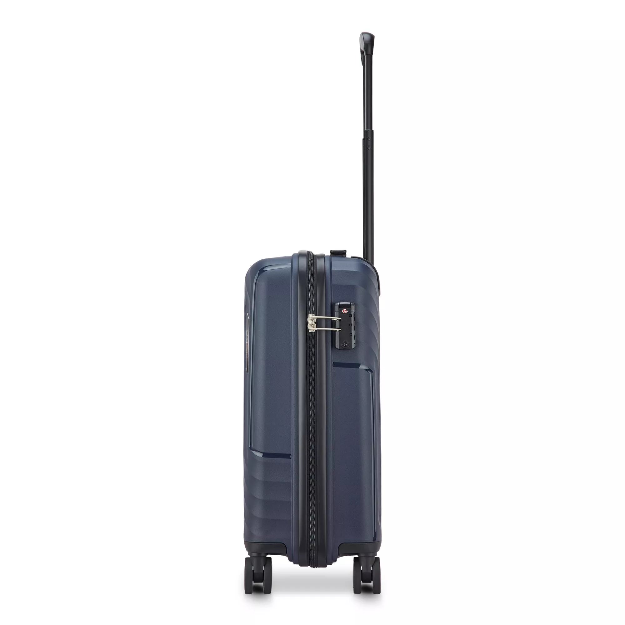 Modo by Roncato Trolley Bagaglio a Mano Rigido 4 Ruote 55x40x20 BLU TU | Giò Fashion