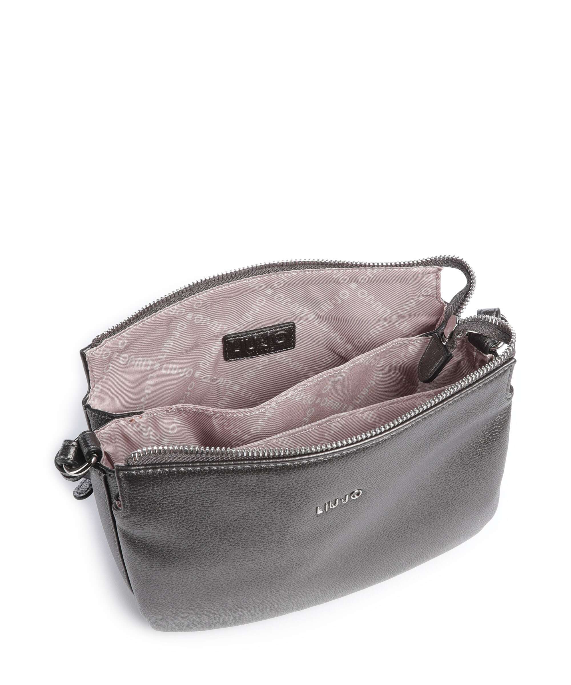 Borsa a tracolla Liu Jo compatta elegante da giorno e sera Grigio TU | Giò Fashion