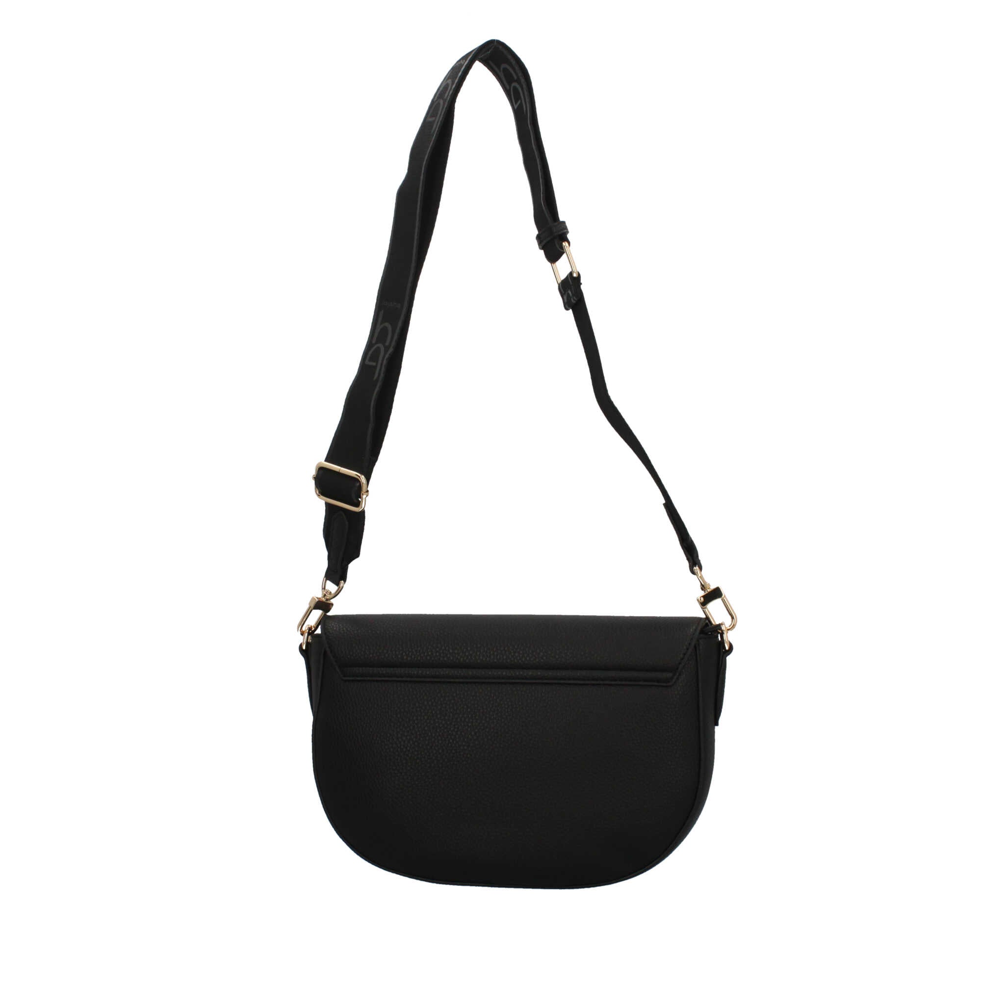 Borsa a tracolla By Byblos in ecopelle con design compatto Nero TU | Giò Fashion