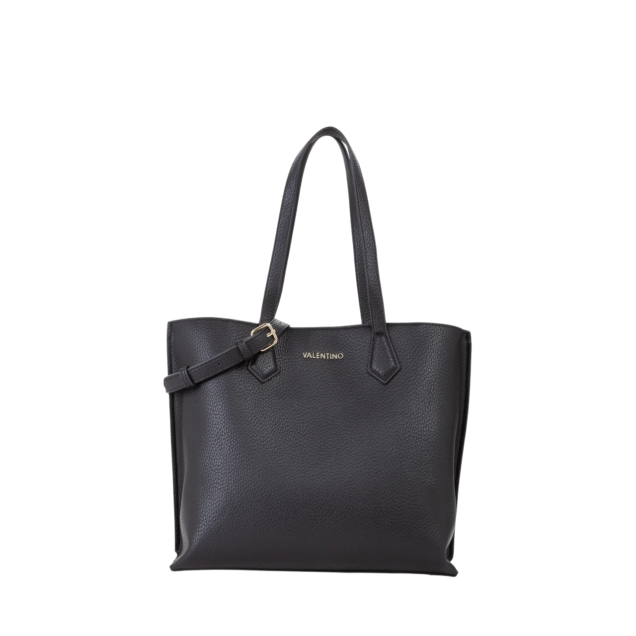 Valentino borsa shopper donna con tracolla logata