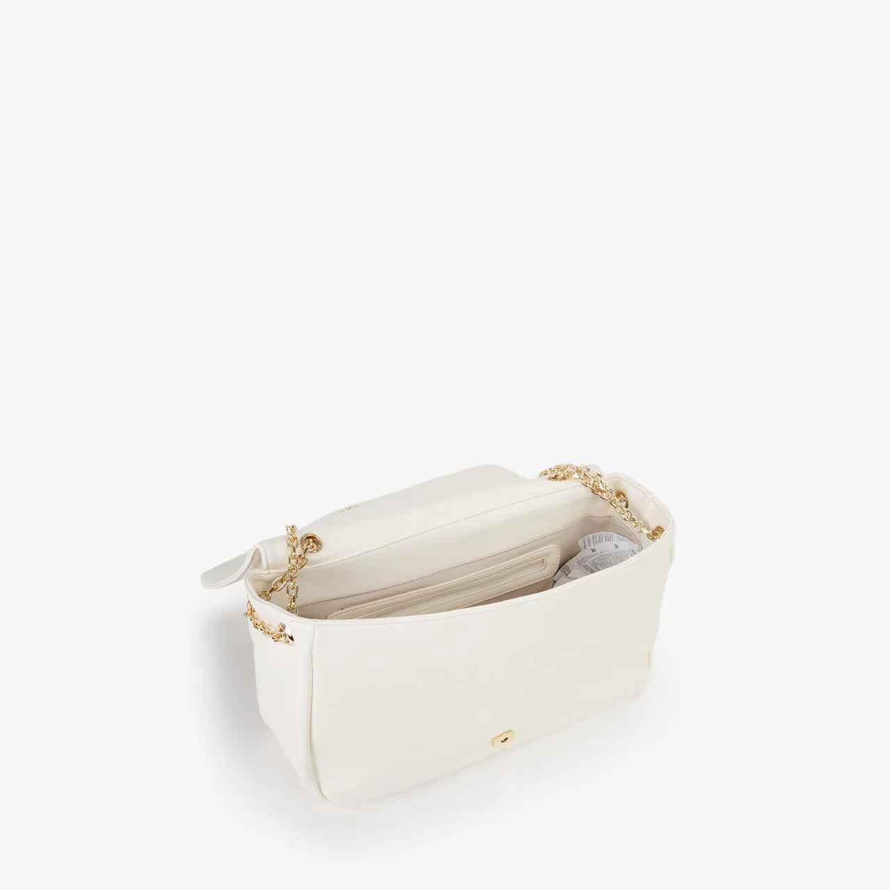 Valentino borsa a spalla con catena e charm logo