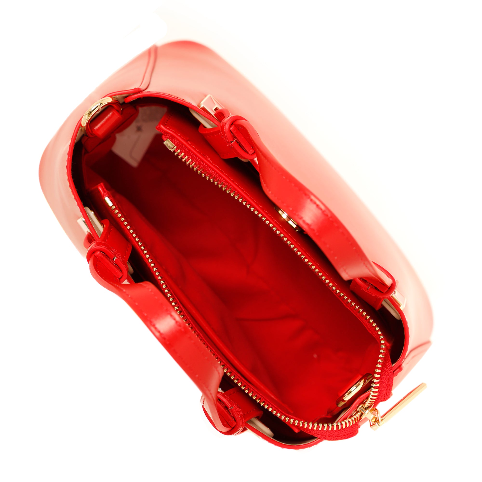 Borsa a mano Byblos donna compatta con doppio manico e tracolla regolabile Rosso TU | Giò Fashion