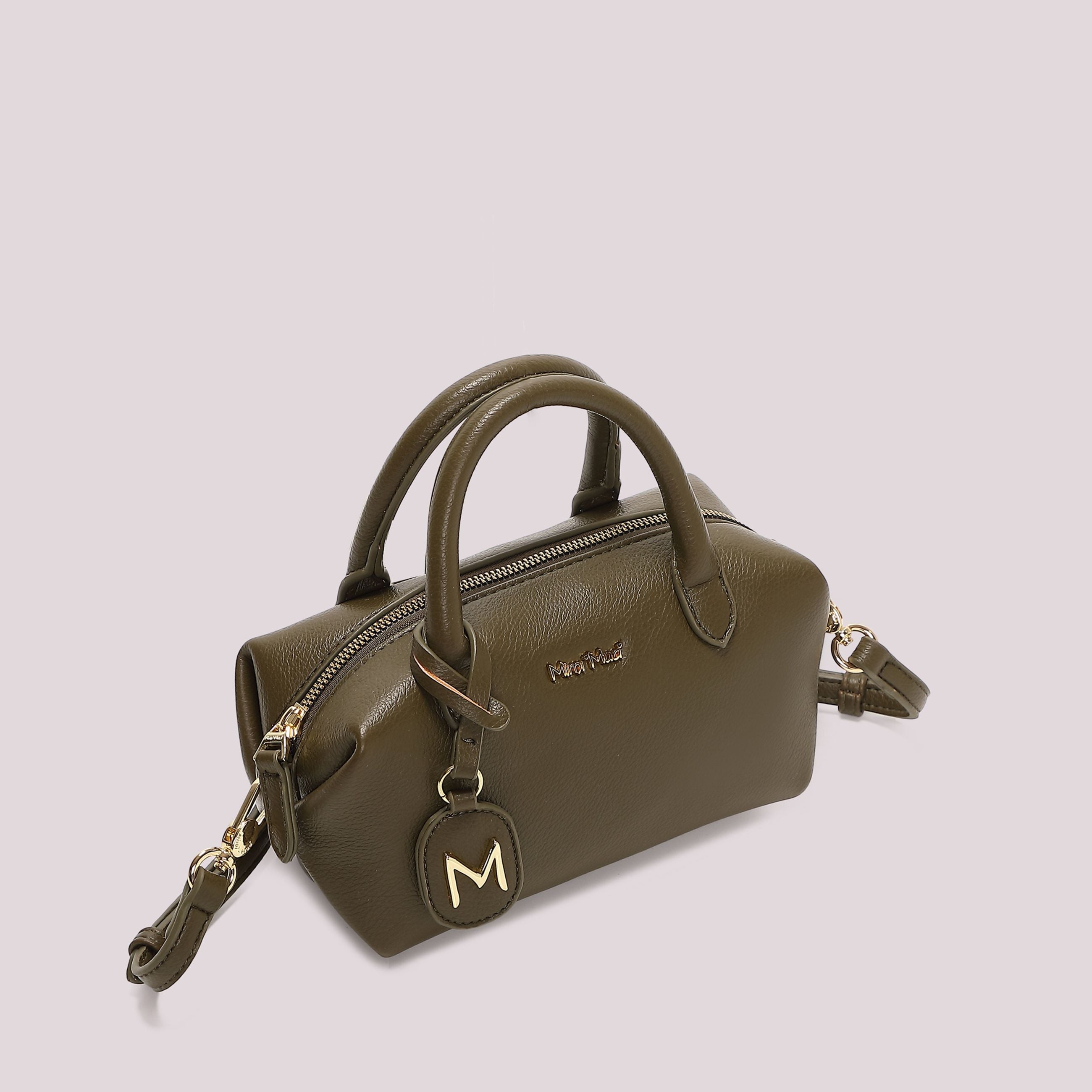 Borsa Bauletto Piccola Donna Mimi Mua con Targhetta Logata