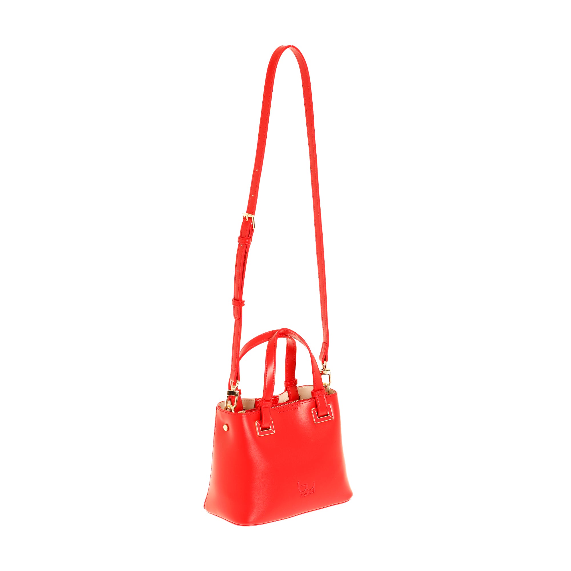 Borsa a mano Byblos donna compatta con doppio manico e tracolla regolabile Rosso TU | Giò Fashion