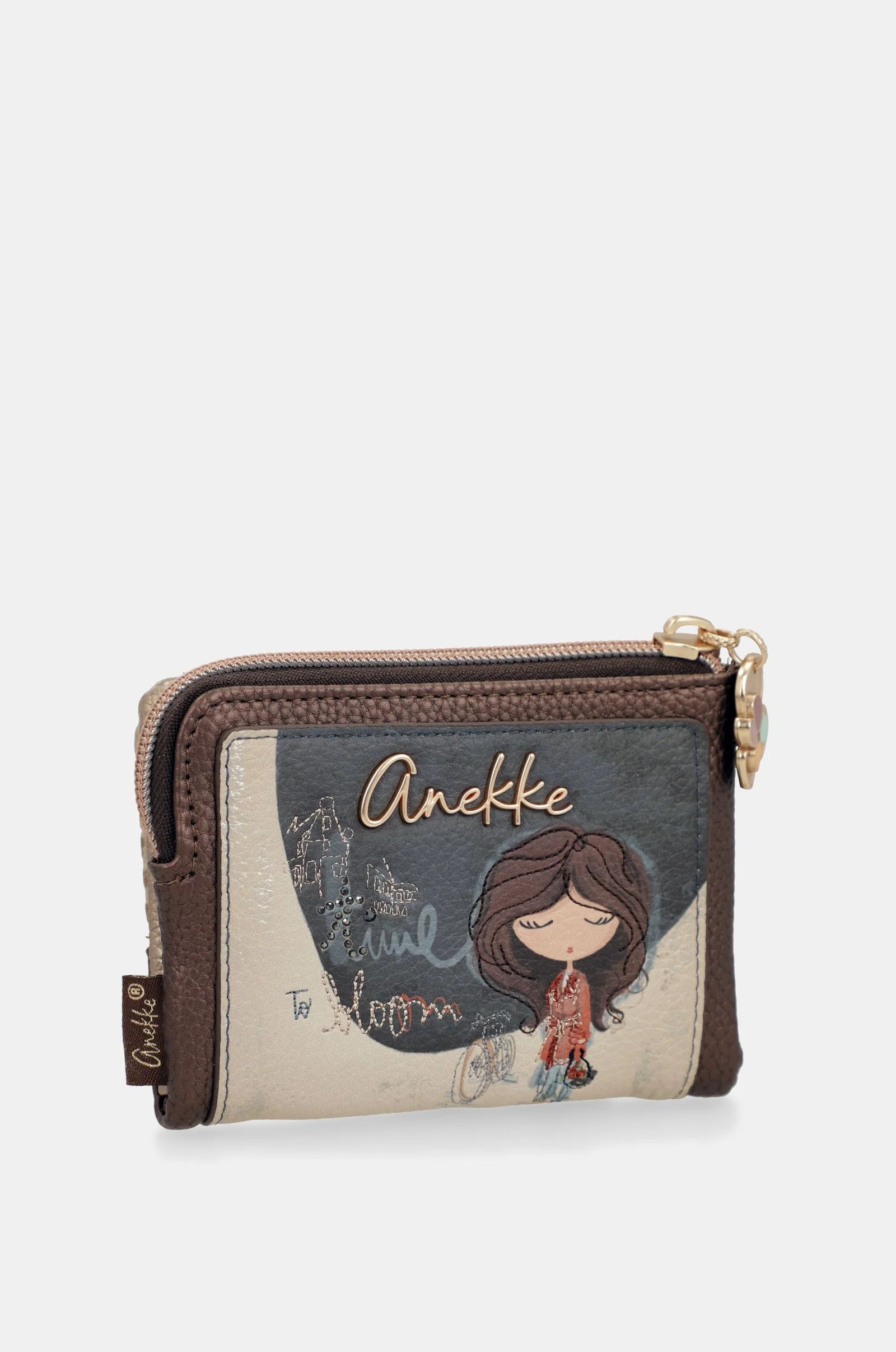 Portafoglio Piccolo Donna Anekke con Protezione RFID