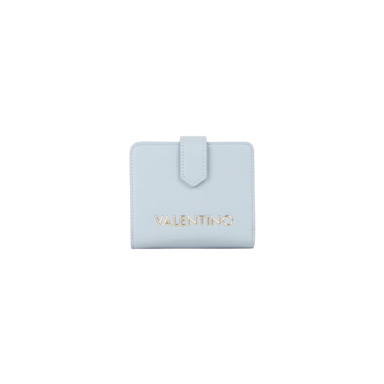 Valentino portafoglio compatto con bottone a pressione