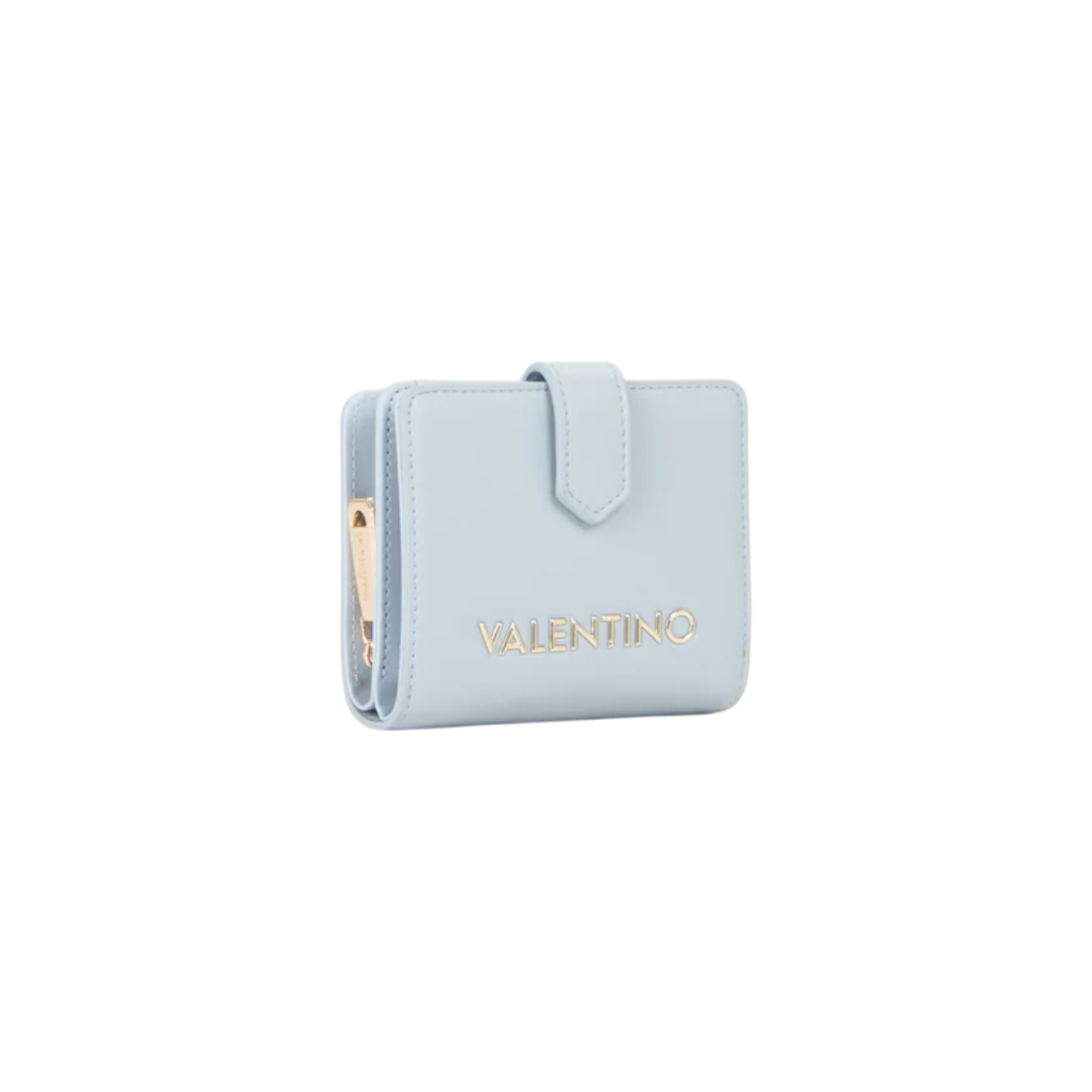 Valentino portafoglio compatto con bottone a pressione