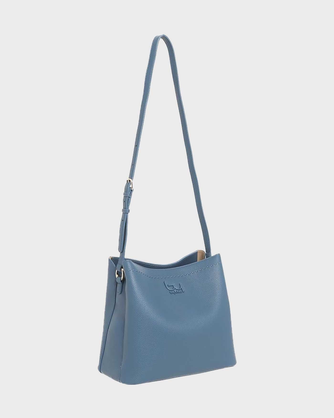 By Byblos borsa a spalla donna dal design essenziale e contemporaneo BLU TU | Giò Fashion