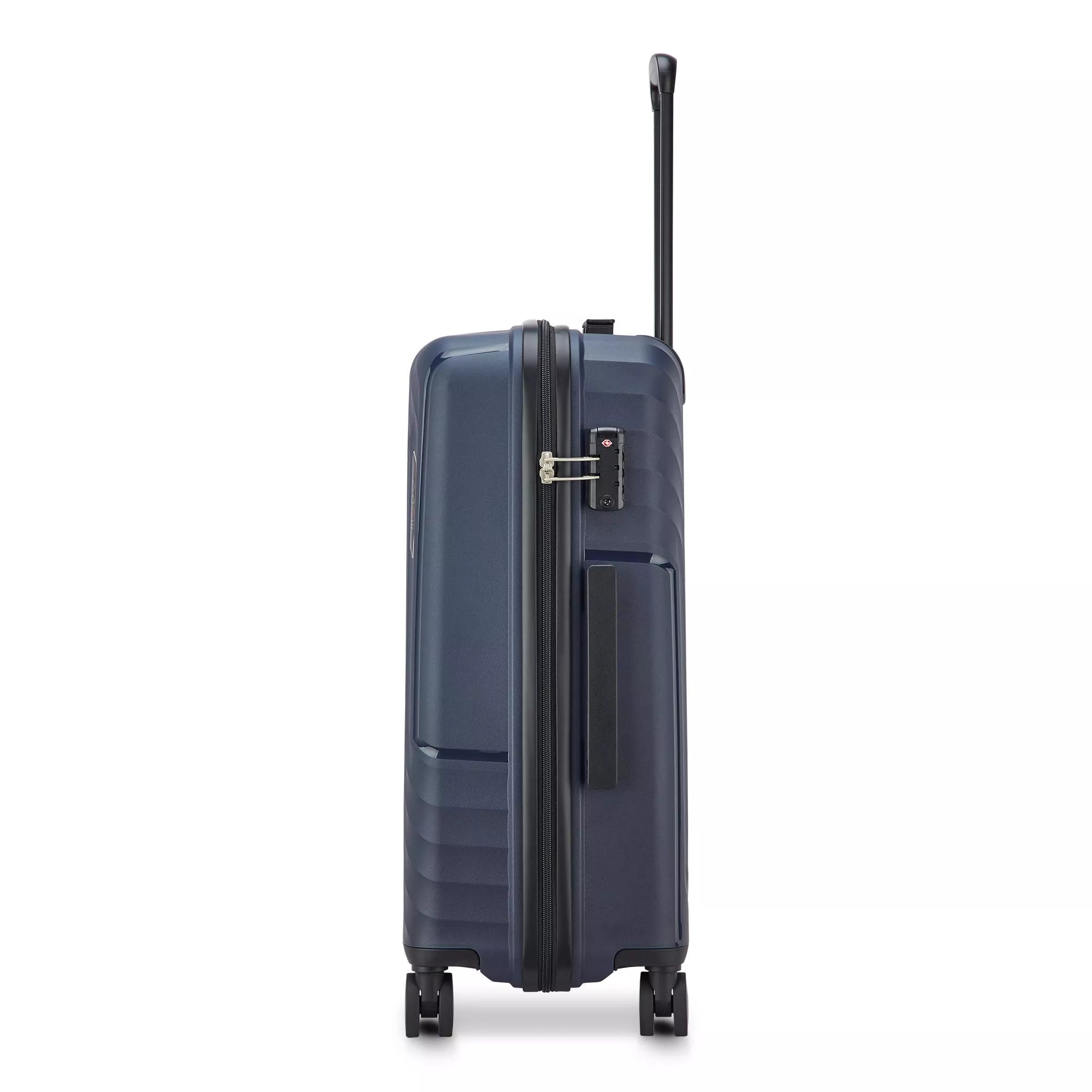 Modo by Roncato Trolley Medio Rigido 4 Ruote da Viaggio 64x44,5x25,5 BLU TU | Giò Fashion