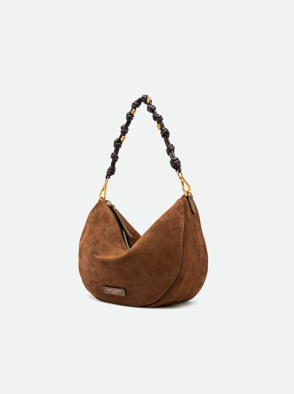 Gianni Chiarini Cleo Borsa Hobo in Pelle Scamosciata