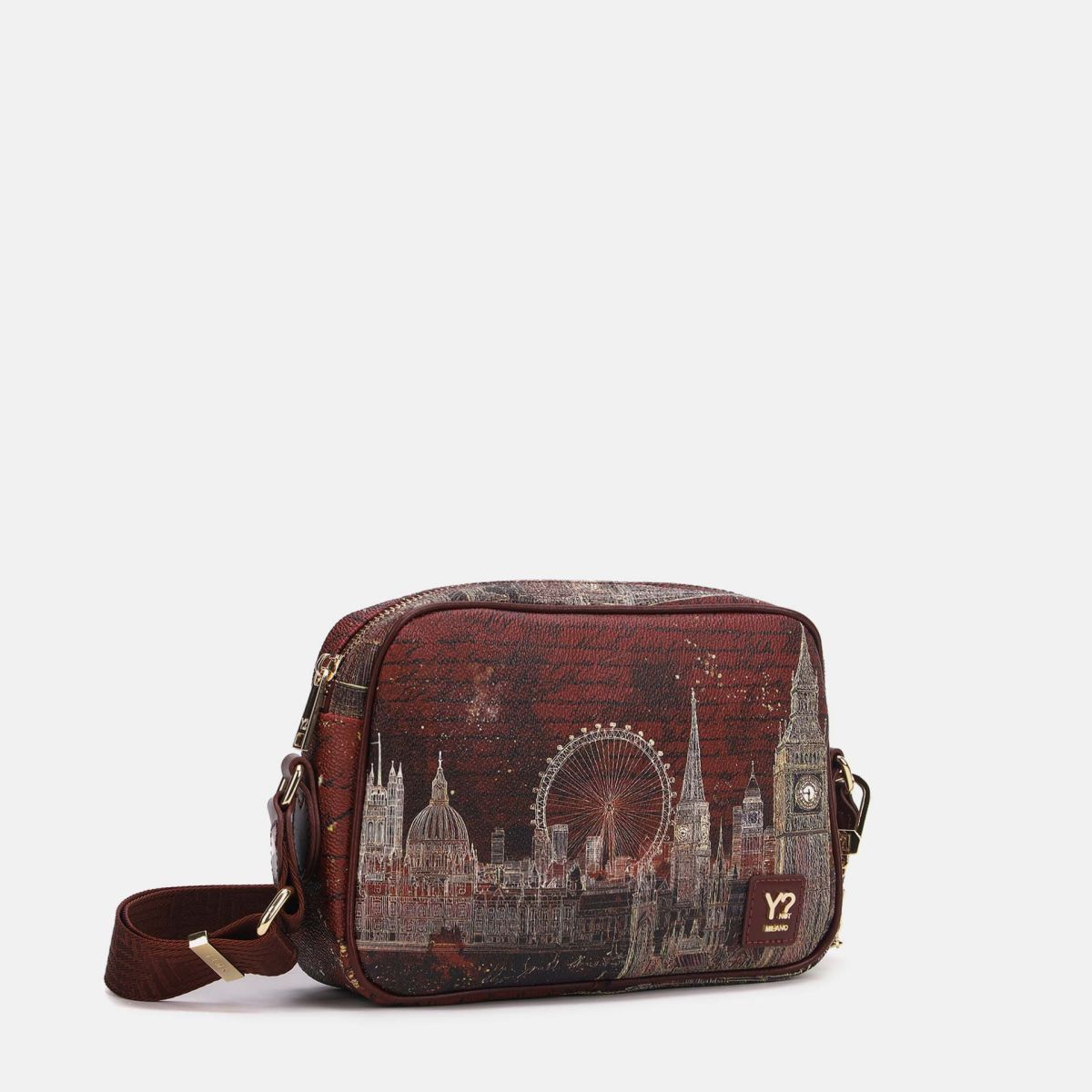 Ynot? Yes Bag Borsa a Tracolla Donna Piccola in Ecopelle