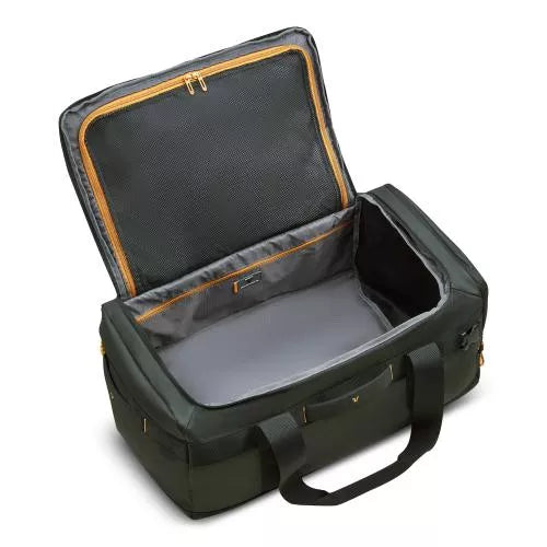 Borsone viaggio capiente con tracolla e tasche multifunzione VERDE M TU | Giò Fashion
