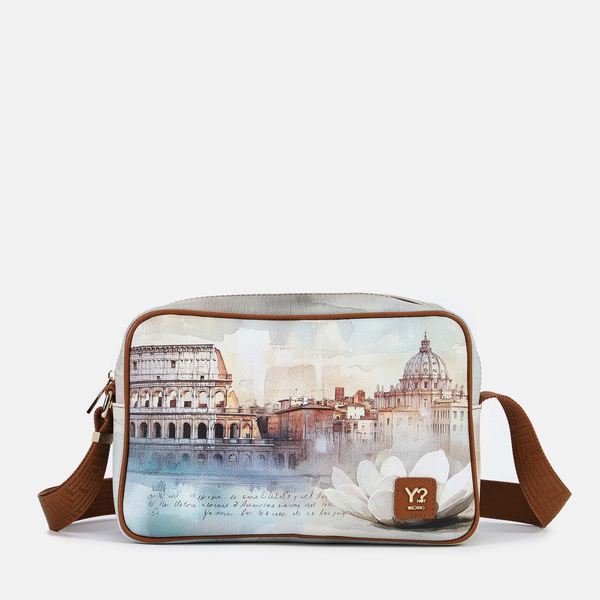 Y-Not Borsa Camera Media YesBag Rome Lotus TU | Giò Fashion