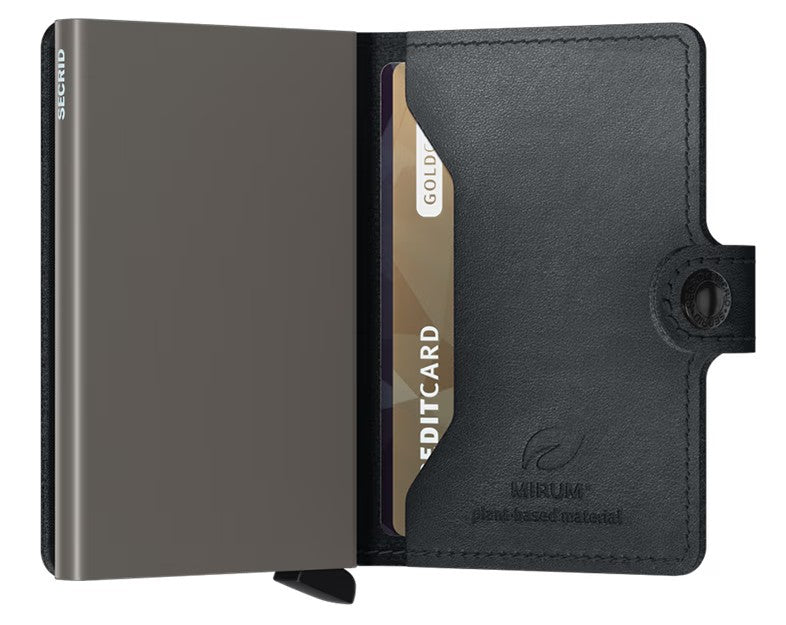 Portafoglio Secrid Miniwallet MMi Black compatto con protezione RFID Nero TU | Giò Fashion