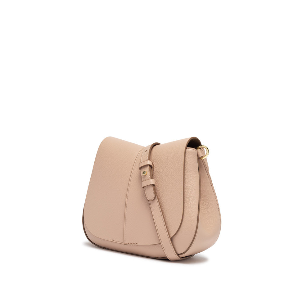 Borsa a Tracolla piccola Gianni Chiarini Helena Round a sella Rosa TU | Giò Fashion