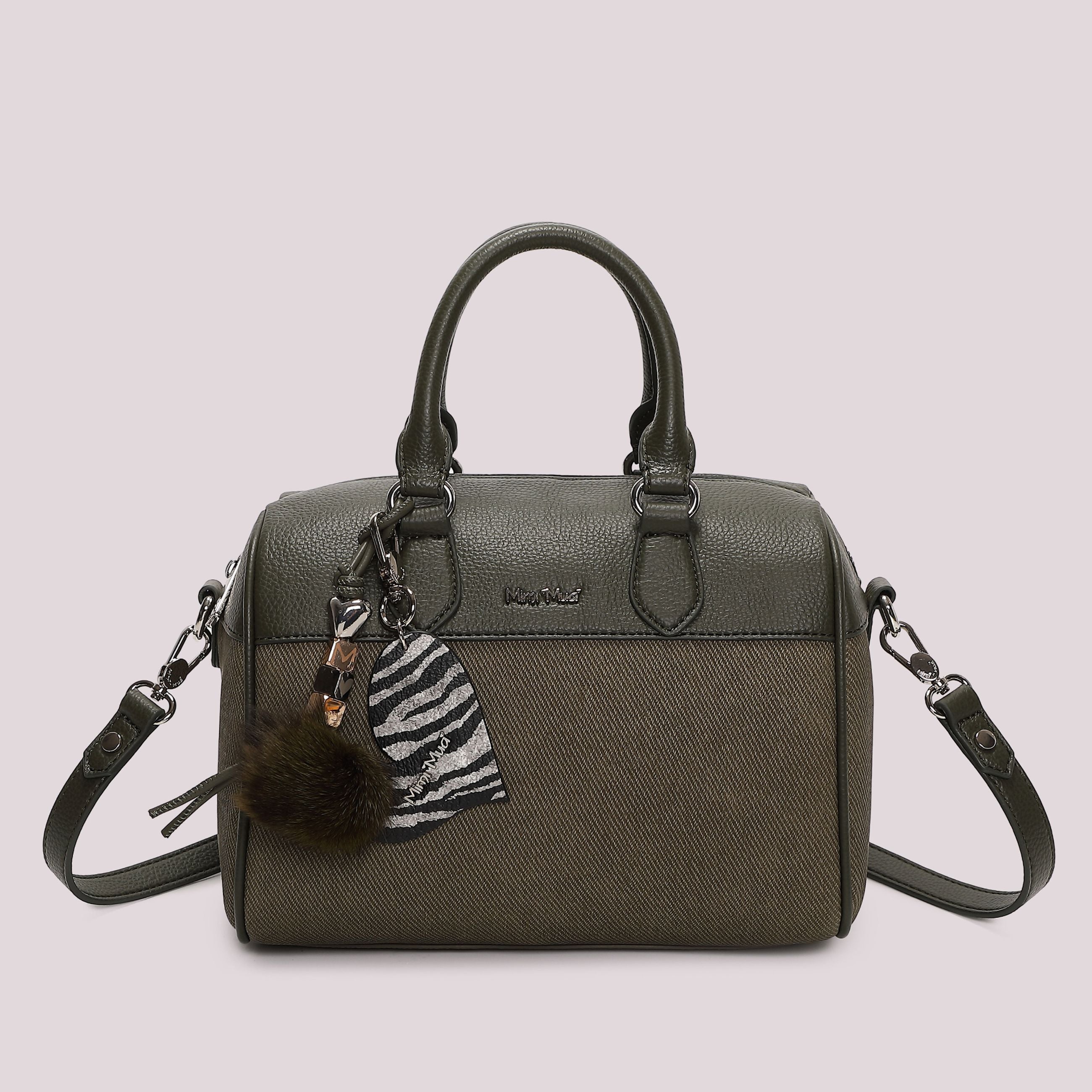 Borsa Bauletto Donna Mimi Mua con Charm a Cuore