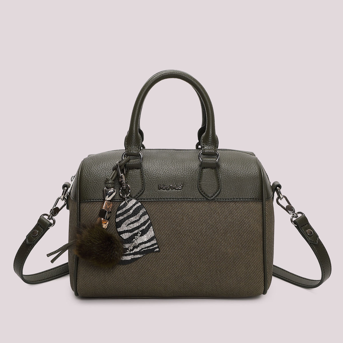 Borsa Bauletto Donna Mimi Mua con Charm a Cuore