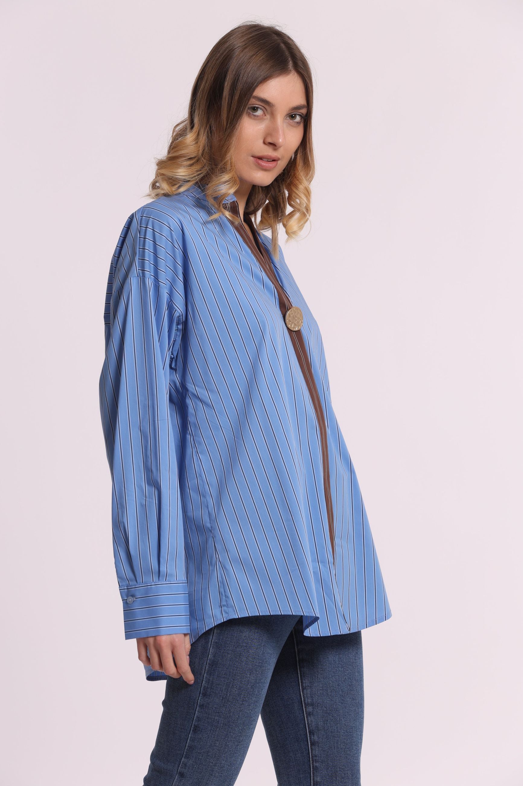 Blusa Donna Mimi Mua con Scollo a V