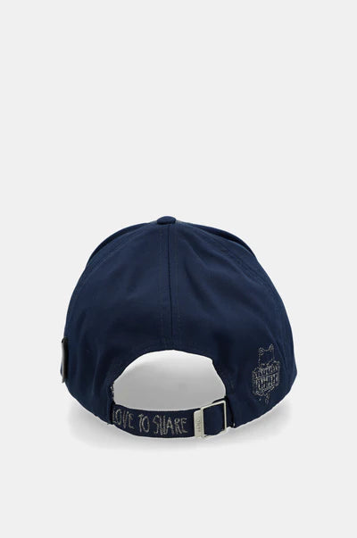 Cappellino Anekke con visiera curva e chiusura regolabile DENIM TU | Giò Fashion