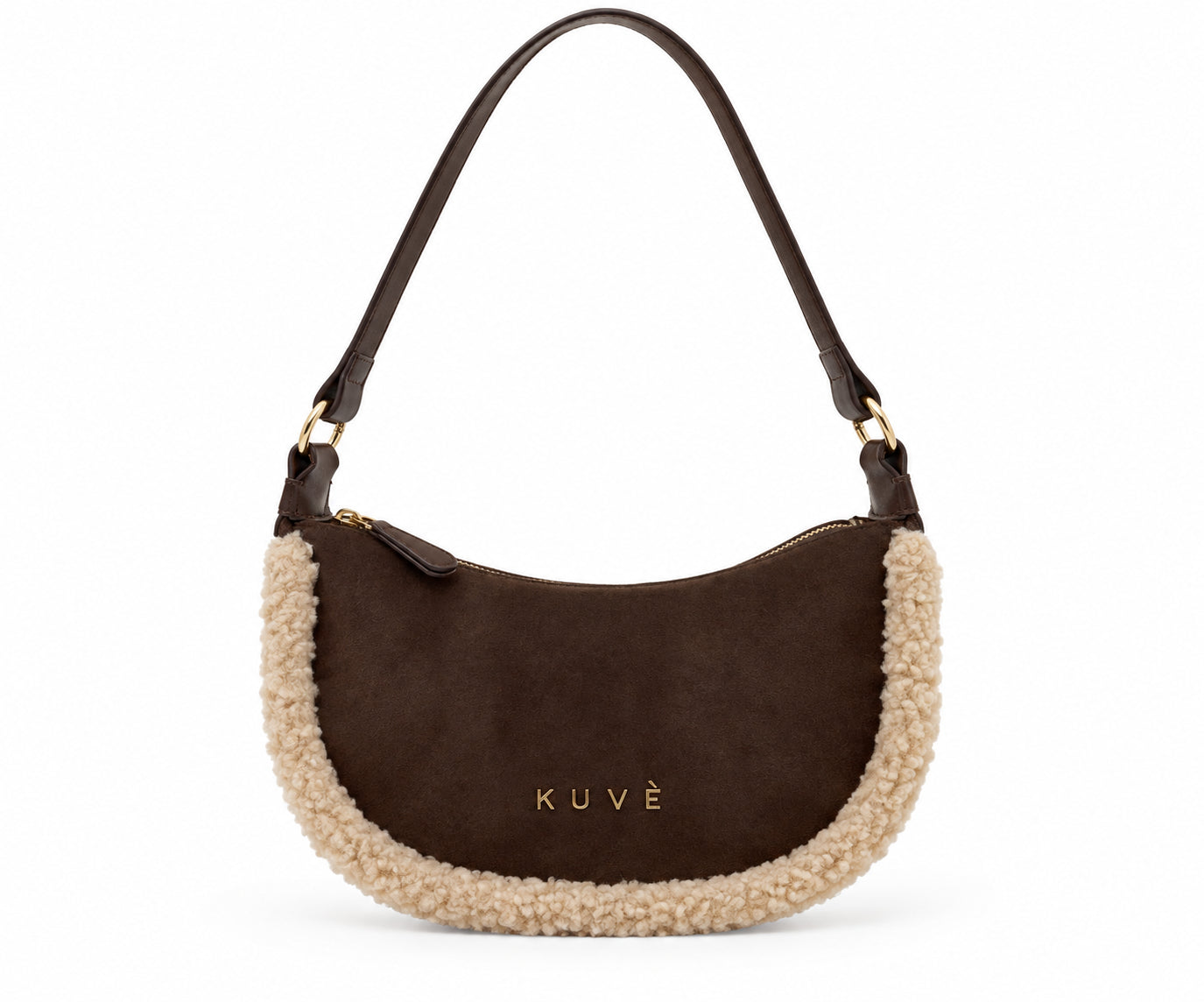 Borsa a Spalla Kuvé Saint Moritz Snow Club con Dettagli Teddy