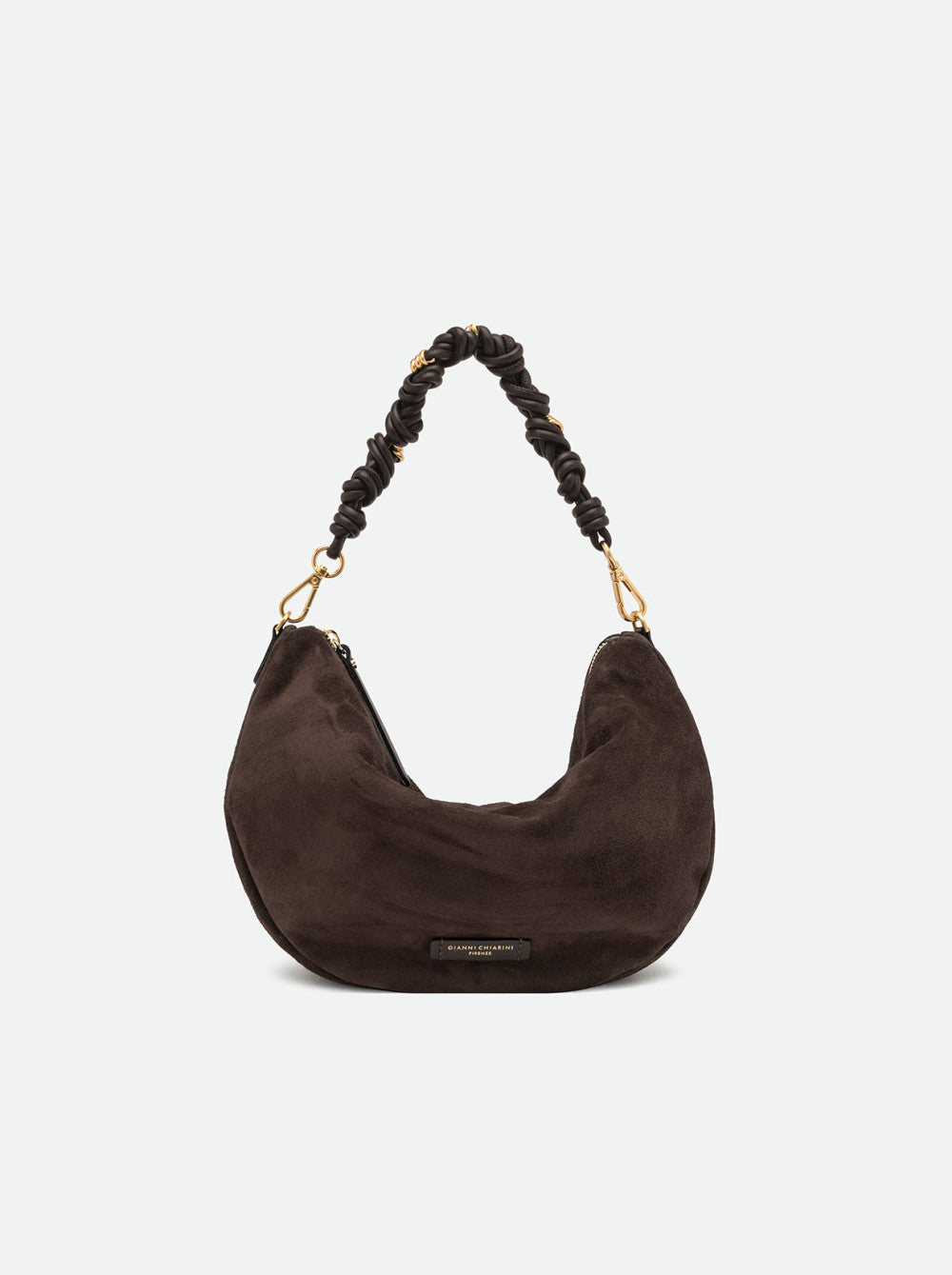 Gianni Chiarini Cleo Borsa Hobo in Pelle Scamosciata