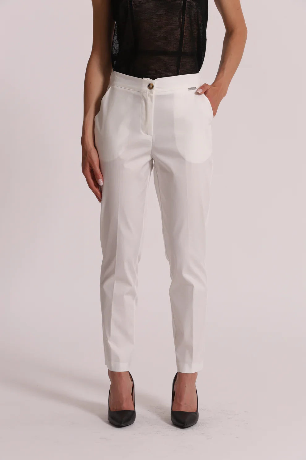 Pantalone Mimi Mua Cotone con Elastico