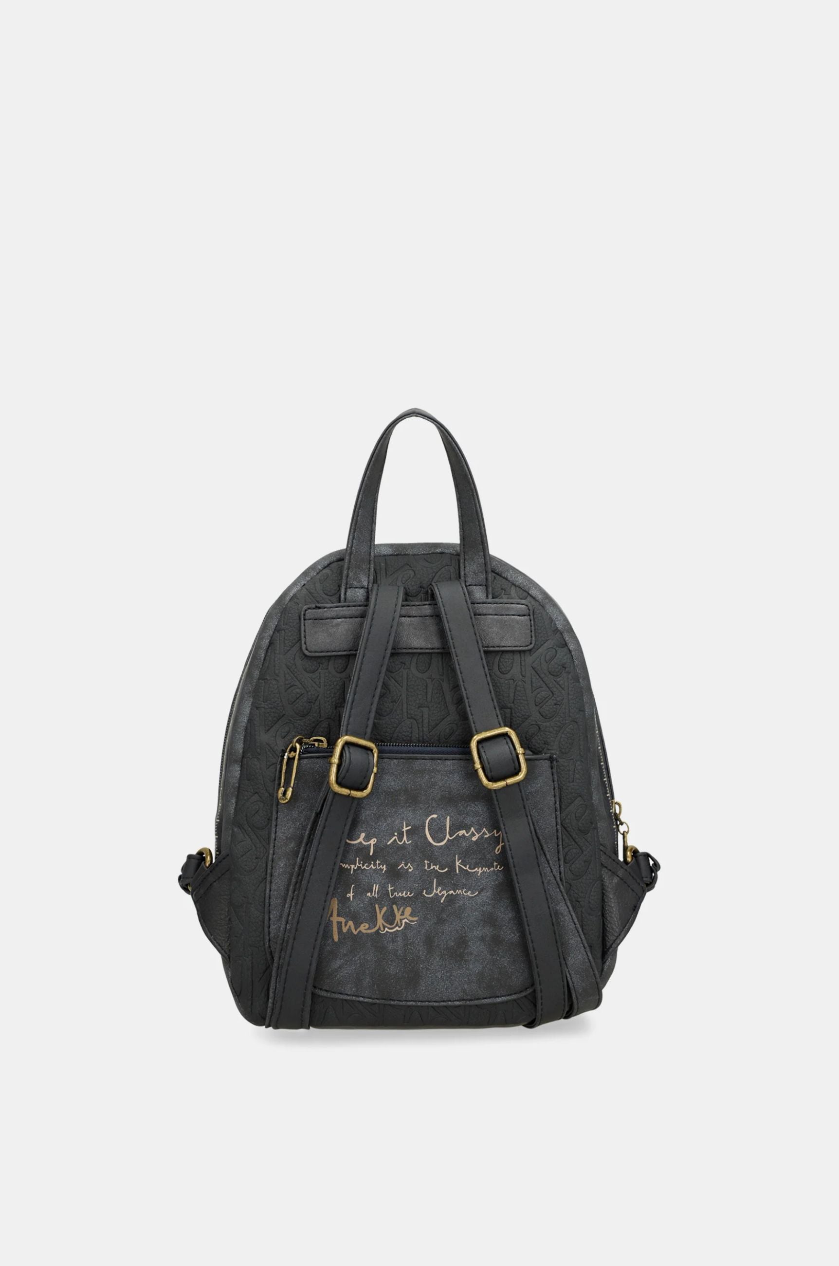 Zaino Anekke Contemporary compatto con tasca frontale BLU TU | Giò Fashion
