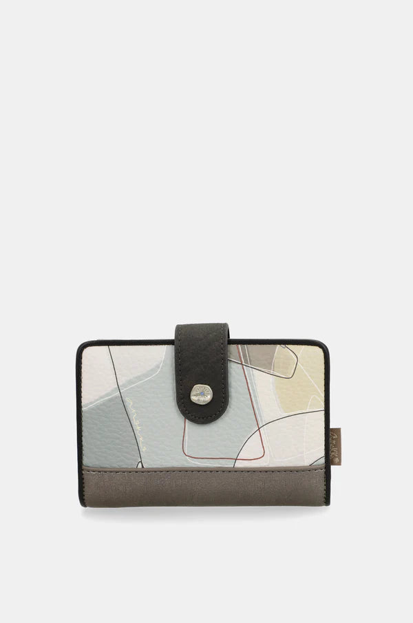 Portafoglio donna Anekke compatto con scomparti Beige TU | Giò Fashion