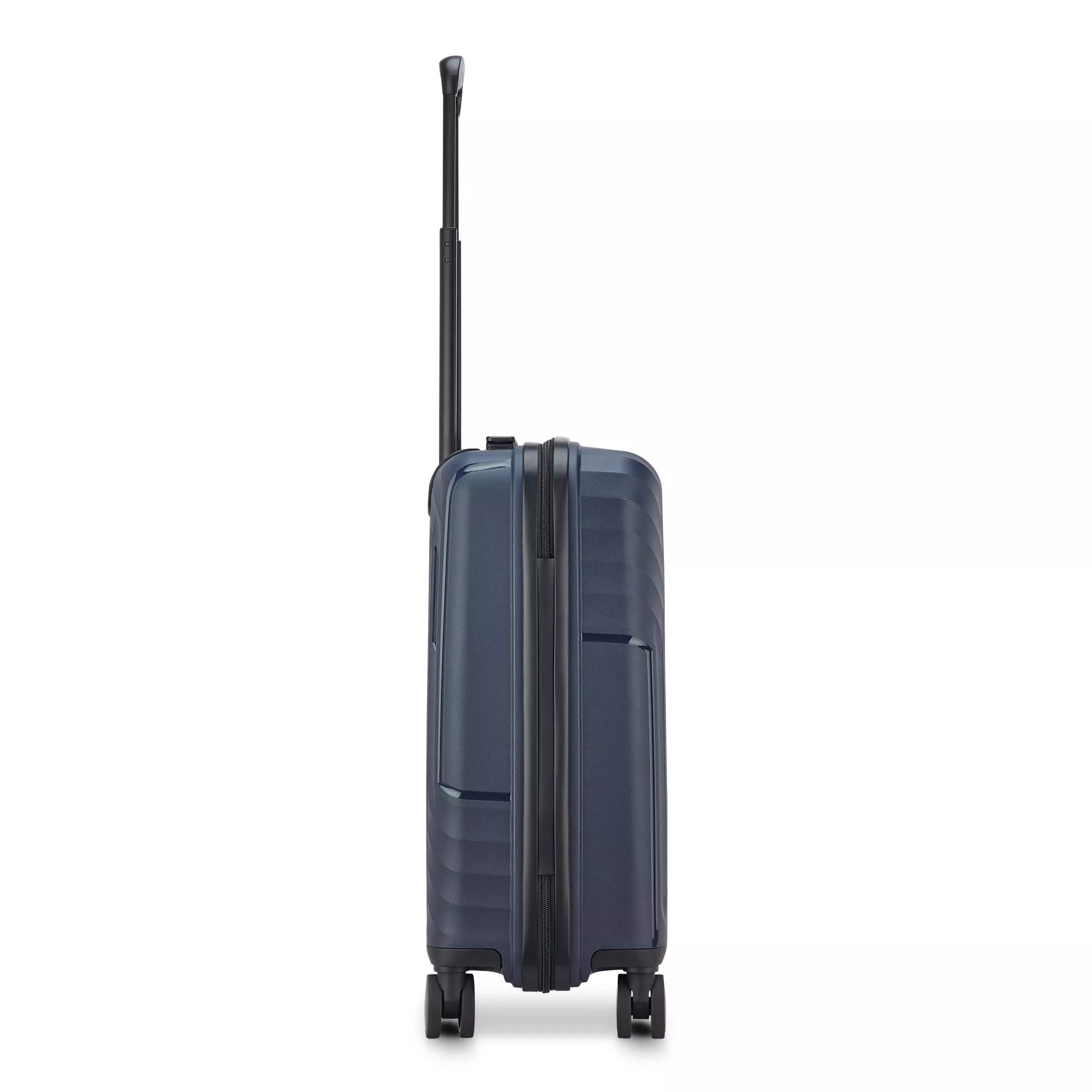 Modo by Roncato Trolley Bagaglio a Mano Rigido 4 Ruote 55x40x20 BLU TU | Giò Fashion