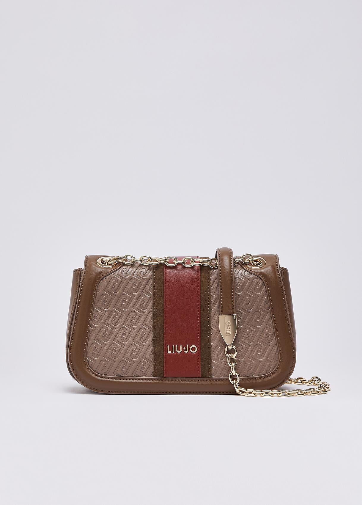 Liu Jo Borsa a Tracolla Media Donna con Logo Monogram