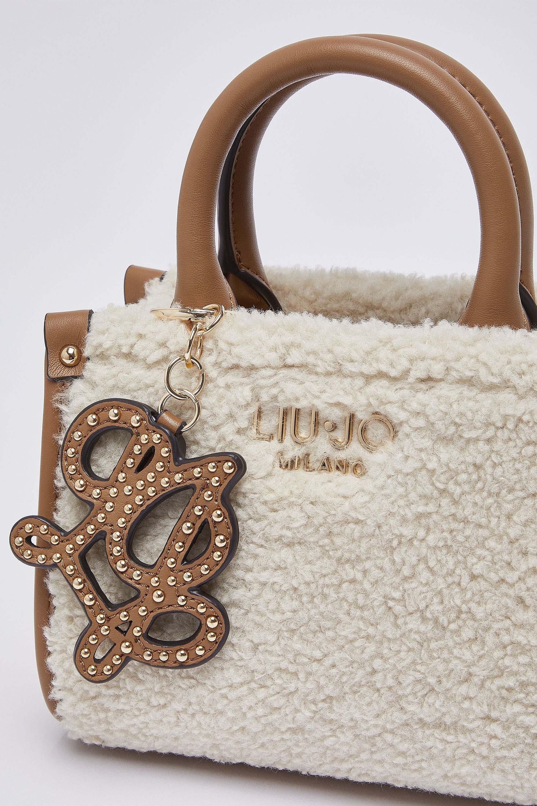Liu Jo Borsa Mini Donna in Teddy con Tracolla