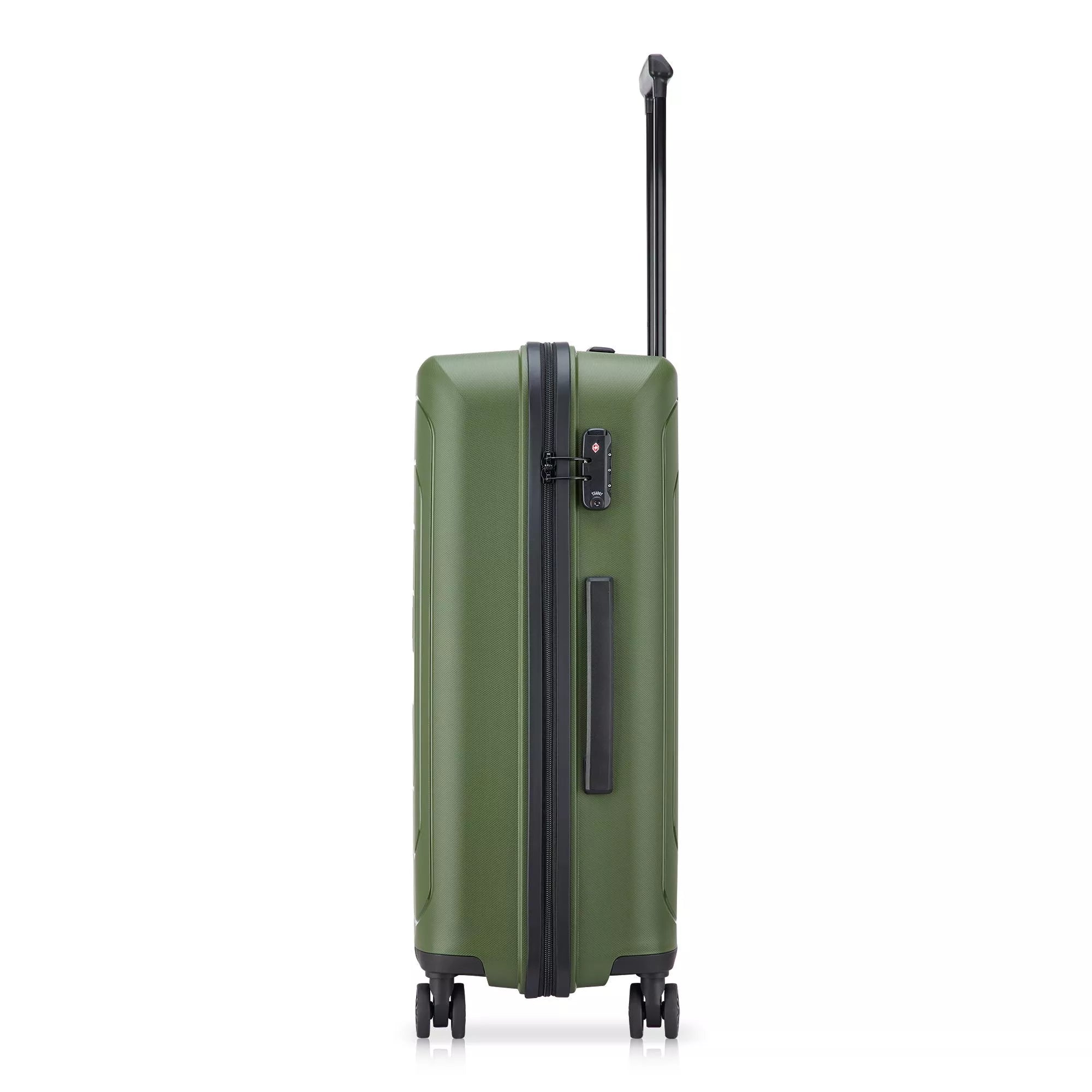 Modo by Roncato Trolley Medio Rigido 4 Ruote da Viaggio 66x43,5x25 VERDE TU | Giò Fashion